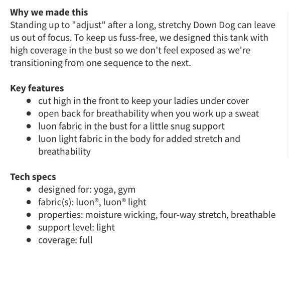 🎉HOST PICK 🎉 Lululemon Swank Tank, Power Purple, Size 4 - Picture 9 of 9